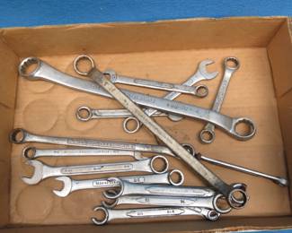 Lot 333. Craftsman, Stanley, SAE Wrenches&nbsp;and more
