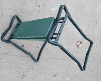 Lot 251. Folding garden seat