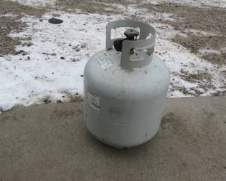 Lot 291. Full 20-pound propane legal tank