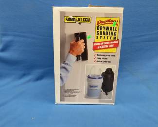 Lot 460. New in the box Sand & Kleen dustless drywall sanding system