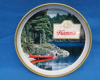 Lot 363. Metal Hamm's tray