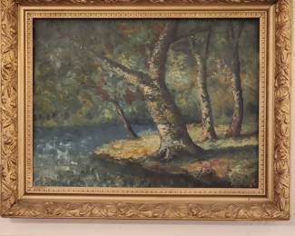 Original oil landscape painting