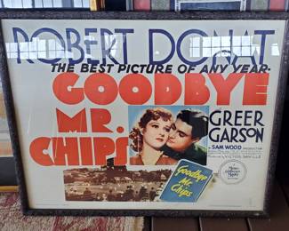 Goodbye Mr. Chips movie poster