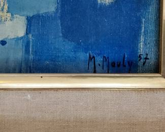 "Composition 1" by Marcel Mouly 1968  Turner Homelovers Collection