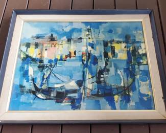 "Composition 1" by Marcel Mouly 1968  Turner Homelovers Collection