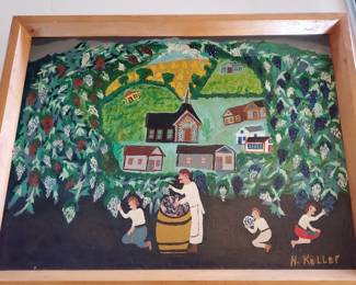 "Grape Harvest" Henry Keller