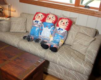 Sofa, Raggedy Ann & Andy
