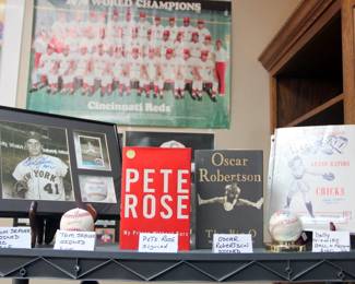Tom Seaver Signed Ball & Photo, Pete Rose Signed Book & MORE