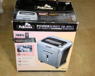 Fellowes Paper Shredder (NIB)