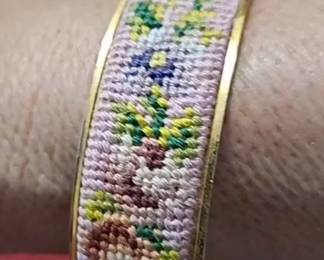 Needlepoint Bangle 
