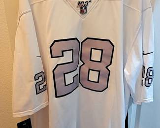 Never Worn, Authentic NFL Raider Jersey, Size XXL 