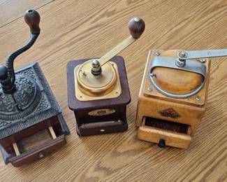 Antique Coffee Grinders 