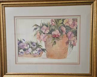 Water Color Signed by Joy Herring 