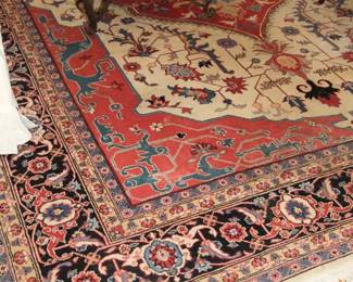 10/14.3   TABRIZ STYLE WOOL RUG