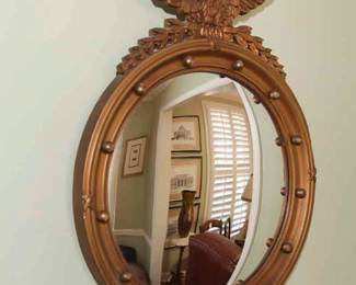 FEDERAL STYLE BULLSEYE MIRROR