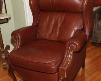  BRADINGTON YOUNG LEATHER RECLINER