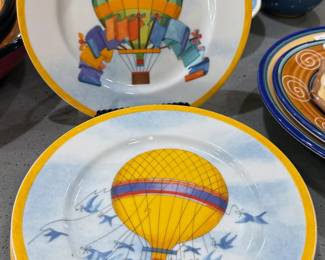 Retro balloon plates