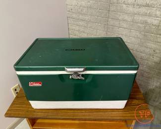 Vintage Green COLEMAN Cooler