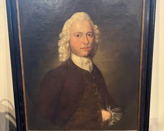 1800's Oil on Canvas Framed Nobleman Portrait