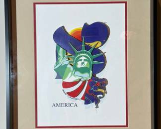 "America" Mixed Media by MORDECHAI N ROSENSTEIN