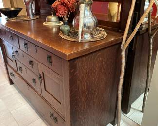 BATESVILLE CABINET COMPANY Mission Style Sideboard