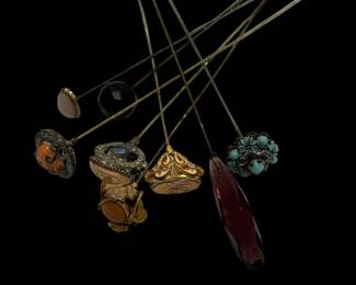 Collection of Antique Hat Pins