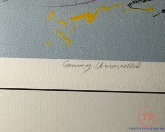 Signed Limited Edition Serigraph "Coming Unravelled" by LEO POSILLICO