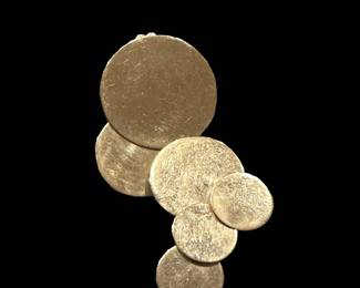 14K GOLD Artist Signed NABCO Hinged Chandelier Earrings