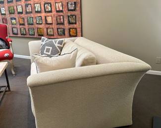 Custom Upholstered Loveseat(s) by J. ROBERT SCOTT