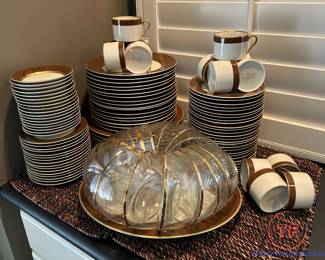 FITZ AND FLOYD “Renaissance” China Set