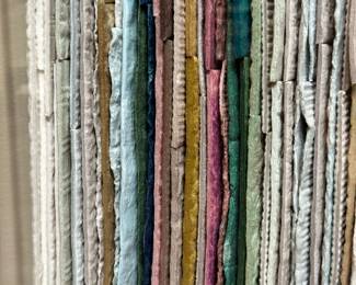 Stacked Chromatic Aggregates (Handmade Papier) "Intensity XXXVI" by ELIZABETH MASSIE