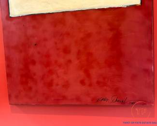 KAREN SCHNEPF 2005 "Another One..." Original Oil on Canvas