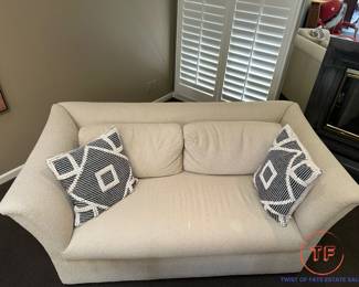 Custom Upholstered Loveseat(s) by J. ROBERT SCOTT
