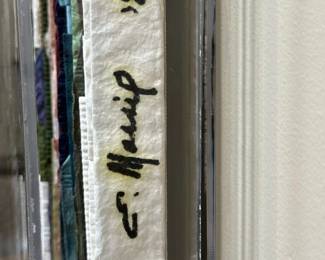 Stacked Chromatic Aggregates (Handmade Papier) "Intensity XXXVI" by ELIZABETH MASSIE