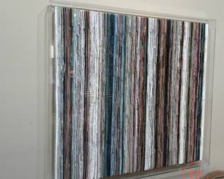 Stacked Chromatic Aggregates (Handmade Papier) "Intensity XXXVI" by ELIZABETH MASSIE