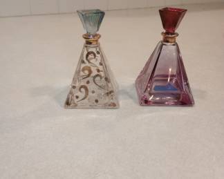 Pyramid Perfume Bottles