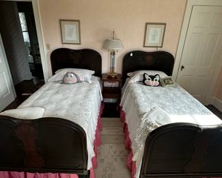 Pair Twin Beds