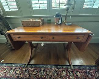 Antique Desk with Drop Sides