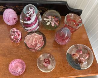 Marvelous Paper Weight Collection