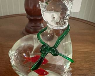 Murano Glass Cat