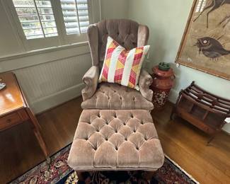 Chair and Ottoman
