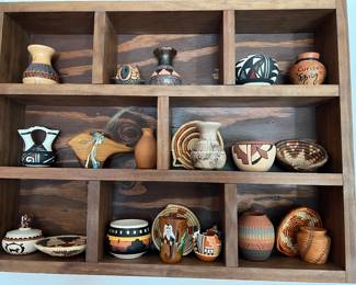 THESE ARE SMALL INDIAN POTS, VERY SMALL