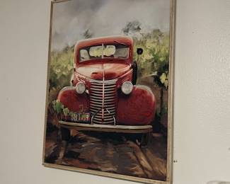 RED TRUCK ART
