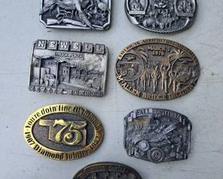 7 belt buckles