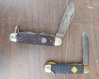 boy and cub scout knives