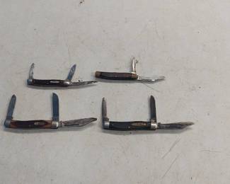 4 Craftsman Pocket Knives
