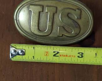 US belt buckle.
