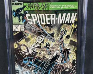 1987 Web of Spider-Man #31 Sig. Michael Zeck CGC 6