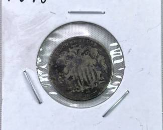 1870 Shield Nickel