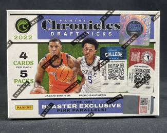 2022 Panini Chronicles Draft Picks Blaster Box